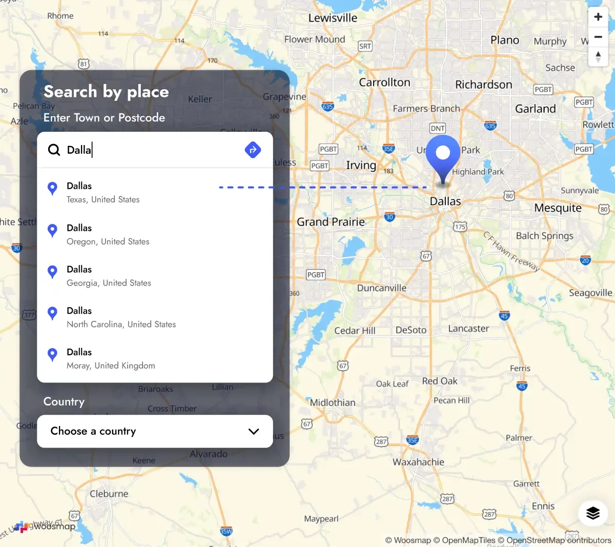 Woosmap Localities API