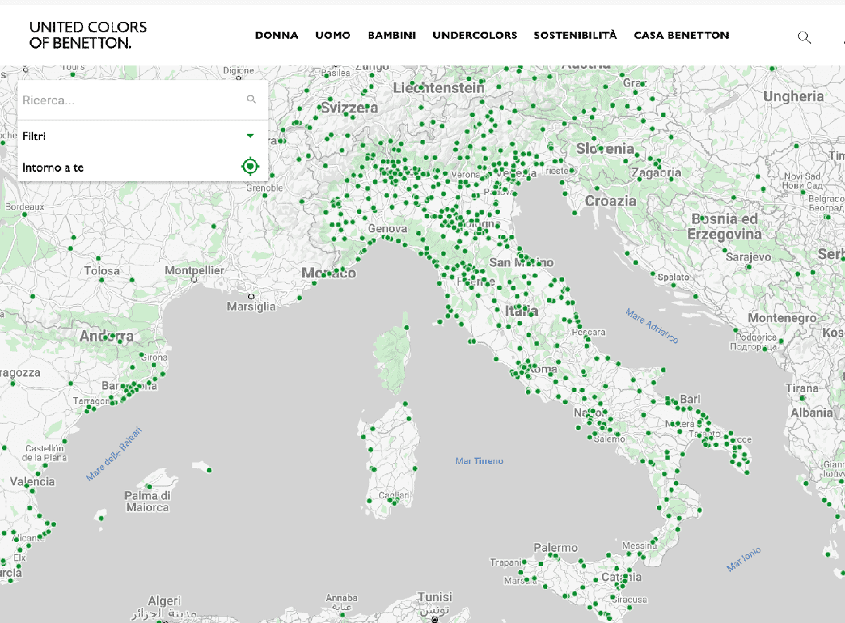 Mapping thousands of points